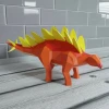Papercraft Pack dinosaurs, pdo, 3d print 3D Low Poly, Paper sculpture DIY, jurassic park, gift Decor for home and office, pepakura