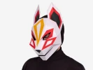 Kitsune Mask, Halloween Mask, Japanese Fox Mask, DIY Printable Animal Mask, Instant Pdf Download, Low Poly Masks, DIY Kitsune Mask Template