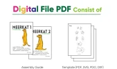 Meerkats Paper Craft, Digital Template, Origami, PDF Download DIY, Low Poly, Trophy, Sculpture, Model