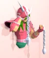 Andromeda Shun Seiya, Saint Seiya Papercraft, PDF Template, DIY 3d Model, FanArt, Paper Sculpture, Low Poly, Pepakura Craft, Manualidad
