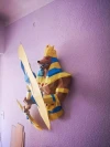 Anubis 2, Weighing Of The Heart Papercraft, PDF Template, DIY 3d Model, FanArt, Paper Sculpture, Low Poly, Pepakura Craft, Manualidad