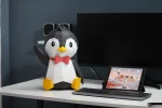 Penguin 3d paper craft model PDF template | 3d paper craft penguin | DIY 3D paper model for Home decor