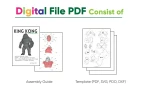 COMBO SET | Godzilla and Kong Paper Craft, Digital Template, Origami, PDF Download DIY, Low Poly, Trophy, Sculpture, Godzilla and Kong Model