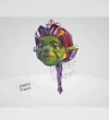 FIONA - Shrek Mask DIY, Lowpoly Papercraft