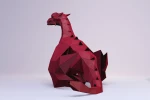 House of the Dragon inspired Dragon, Game of Thrones, Dragon Digital Template, Dragon PDF Paper Craft, Dragon Origami, Cricut SVG