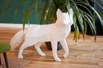 Fox: Digital Files for Papercraft. Printable PDF Template. 3d Origami Low Poly Model DIY.