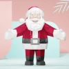 Low Poly Santa Claus 3, Papercraft Santa Claus, PDF Template, Paper Sculpture, Pepakura,