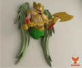 Hawkman, DC Universe Papercraft, PDF Template, DIY 3d Model, FanArt, Paper Sculpture, Low Poly, Pepakura Craft, Manualidad