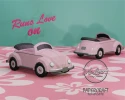 Pink Convertible Box/ Candy Box/ DiY Craft/ Template PDF/ Low Poly/ Papercraft/ 3D Vintage Car/ Origami/ Home decor Pink Convertible Box/ Candy Box/ DiY Craft/ Template PDF/ Low Poly/ Papercraft/ 3D Vintage Car/ Origami/ Home decor