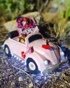 Pink Convertible Box/ Candy Box/ DiY Craft/ Template PDF/ Low Poly/ Papercraft/ 3D Vintage Car/ Origami/ Home decor Pink Convertible Box/ Candy Box/ DiY Craft/ Template PDF/ Low Poly/ Papercraft/ 3D Vintage Car/ Origami/ Home decor
