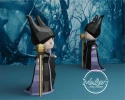 Princesa Maleficent/ Sleeping Beauty/ DiY Craft/ Template PDF/ Low Poly/ Papercraft/ 3D Doll/ Origami/ Home decor