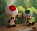 Toad v3, Papercraft PDF, Cricut Maker Template, DIY , Low poly Paper, Papercraft 3D, Room Decor, Nes, Snes, Videogames