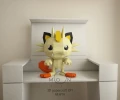Mewth, DIY, Papercraft, Low Poly, 3D model, Pokemon, Series, Tv, Animation, Anime, Room Decor