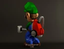 Luigi Mansion, DIY, Papercraft, PDF, Low Poly, 3D model, Craft, Paper, Mario, Switch, Game Cube, Room Decor
