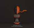 Deathstroke Wine Box, Papercarft, PDF Templates, DIY 3D Model, Low Poly, Pepakura,Craft, Crafts, Movie, DC Comics.