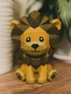 Sitting Lion/ DiY Craft/ Template PDF/ Low Poly/ Papercraft/ 3D Leon/ Origami/ Home decor