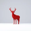 Red Deer Papercraft, Pdf, Gurko, Pepakura, Template, 3D Origami, Paper Sculpture, Low Poly, DIY Craft