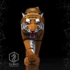 Crouching Tiger Papercraft, Pdf, Gurko, Pepakura, Template, 3D Origami, Paper Sculpture, Low Poly, DIY Craft