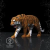 Crouching Tiger Papercraft, Pdf, Gurko, Pepakura, Template, 3D Origami, Paper Sculpture, Low Poly, DIY Craft