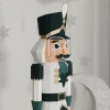 Low Poly Nutcracker Soldier,Papercraft Nutcracker, PDF Template, Paper Sculpture, Pepakura, Handmade, Christmas