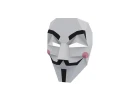 Make your own Low Poly Guy Fawkes Mask, Vendetta Polygon Face, Pdf download, DIY Halloween Paper Mask, Printable Mask