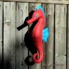 Seahorse 3D Decor Low poly Papercraft, DIY, PDF