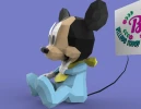 Baby Mickey Papercraft , PDF Template, DIY 3d Model, FanArt, Paper Sculpture, Low Poly, Pepakura, Craft, Manualidad, Arte de Papel