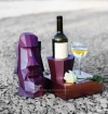 Moai Wine Box Low Poly Papercraft, Paper Sculpture, Low Poly PDF Template, DIY Decor & Gift