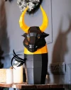 Bull Wine Box Low Poly Papercraft, Paper Sculpture, Low Poly PDF Template, DIY Decor & Gift