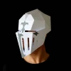 KNIGHT Armor Mask - Make your own Knight's helmet from card with this PDF download