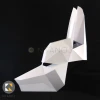 ANUBIS Mask - Easy to make Egyptian mask - Make a Low-Poly paper mask