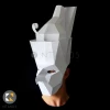 Egyptian God HORUS paper mask - Make it with this Low-Poly mask template