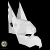 GRIFFIN Mask - Build your own mythical creature mask with this Low-Poly PDF mask template