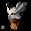 BIRD Mask - Make an easy bird mask from card with this PDF download