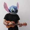 STITCH Mask DIY, Lowpoly Papercraft, Disney