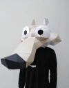 SCRAT Mask DIY, Lowpoly Papercraft, Ice Age