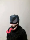 VENOM Mask DIY, Lowpoly Papercraft, Marvel