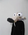 SCRAT Mask DIY, Lowpoly Papercraft, Ice Age