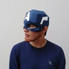 CAPTAIN AMERICA Mask DIY, Lowpoly Papercraft, Marvel