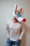 PINKY Mask DIY, Lowpoly Papercraft, Animaniacs