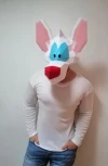 PINKY Mask DIY, Lowpoly Papercraft, Animaniacs