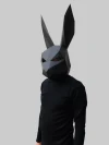 Rabbit mask template - paper mask, papercraft mask, masks, 3d mask, low poly mask, 3d paper mask, paper mask template, animal mask halloween