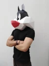 SYLVESTER Mask DIY, Looney Tunes Papercraft