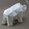 Rhino paper model ,Papercraft , DIY , Low poly , PDF Papercraft , Rhino Model , Rhino low poly , Rhino