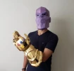 INFINITY GAUNTLET Mask DIY, Lowpoly Papercraft, Marvel