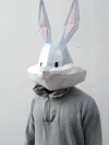 BUGS BUNNY Mask DIY, Looney Tunes Papercraft