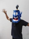 GENIE Aladdin Mask DIY, Lowpoly Papercraft, Disney