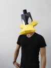 DAFFY DUCK Mask DIY, Looney Tunes Papercraft