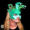 MEDUSA Mask - Make your own Medusa with this low-poly paper mask template