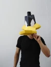 DAFFY DUCK Mask DIY, Looney Tunes Papercraft